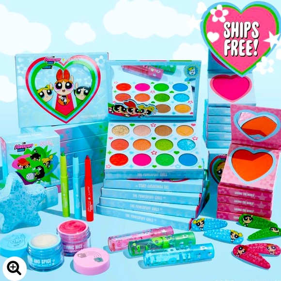 Colourpop Other - Colourpop power puff girl set